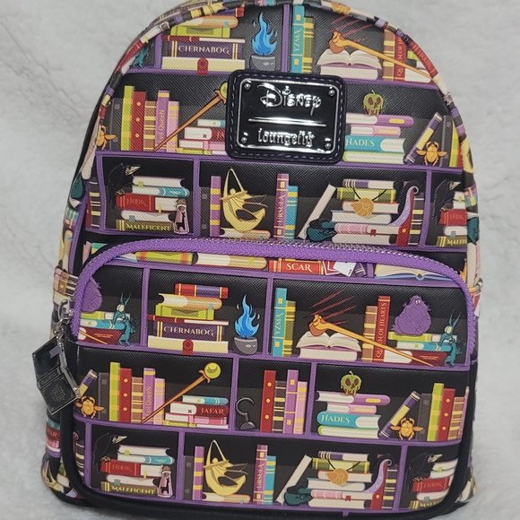 Loungefly Handbags - Loungefly Disney Villains Books Mini Backpack